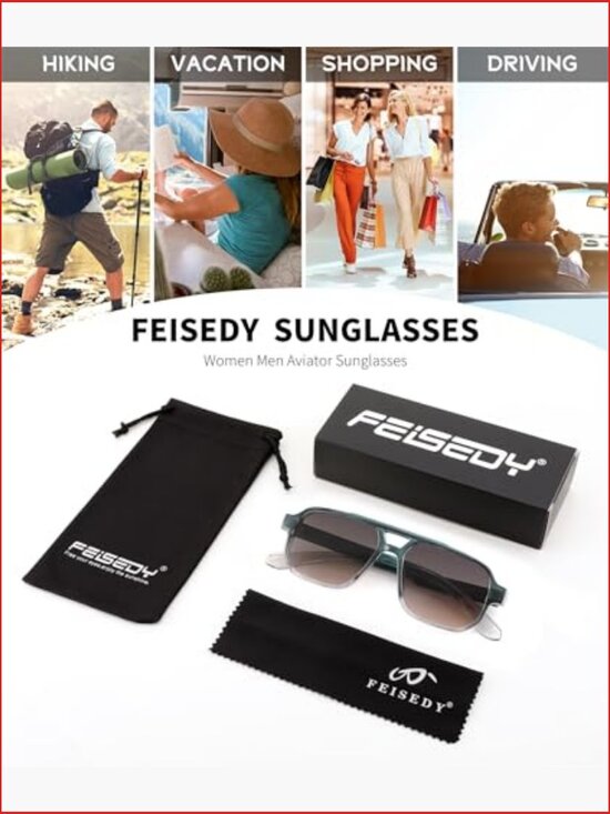 70s Retro Square Aviator Sunglasses UV400 Protection Small Rectangle Vintage main image 4